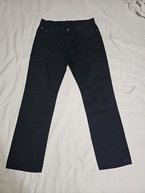 POLO Ralph Lauren Men's Black 650 Straight 5 Pocket Pants